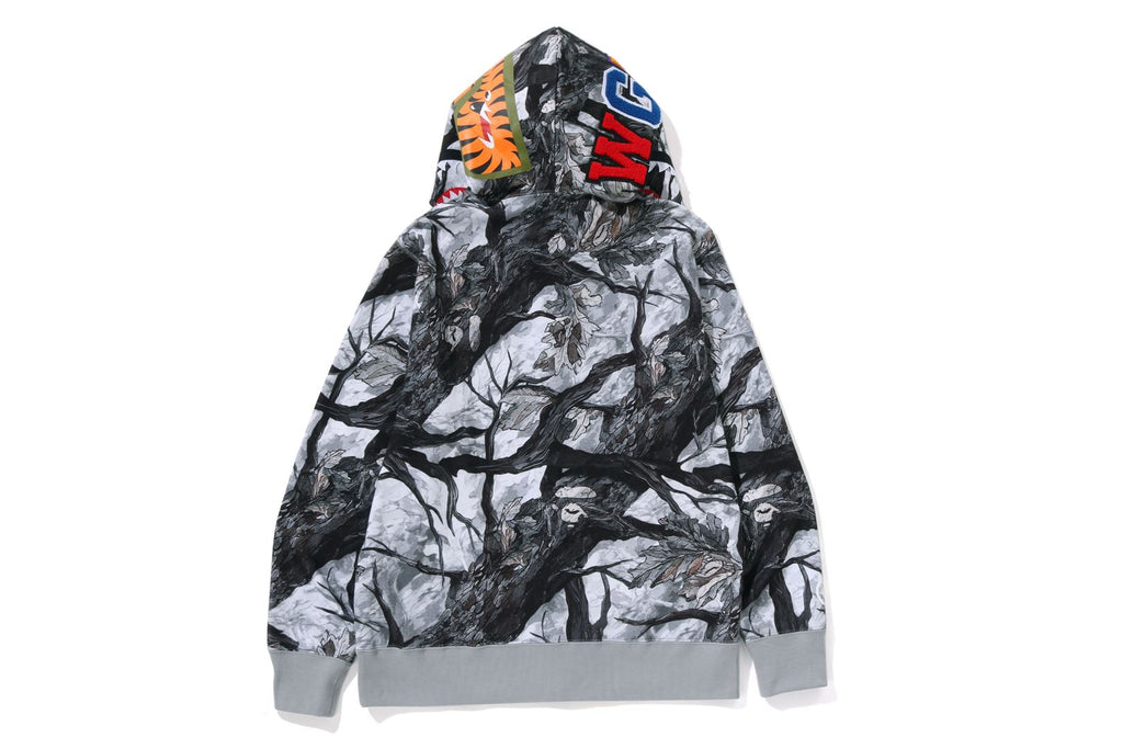 A BATHING APE Tree Edge Camo Shark Full Zip Hoodie Bape Official a-bathing-ape-tree-edge-camo-shark-full-zip-hoodie-bape-official