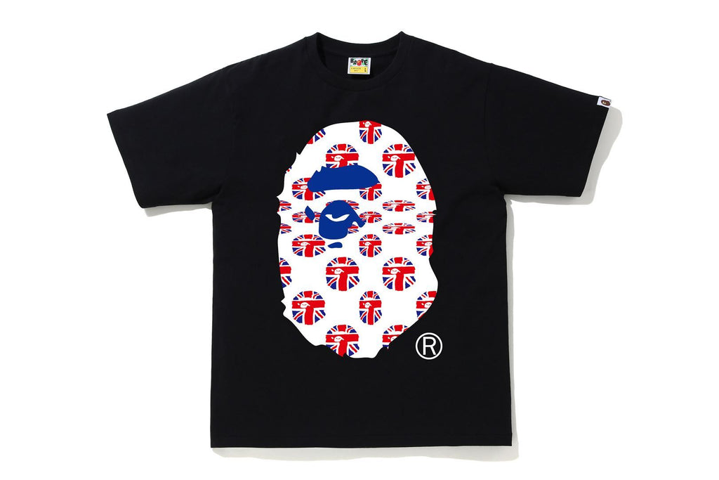 BAPE STOREÂ® LONDON UNION JACK TEE – uk.bape.com 