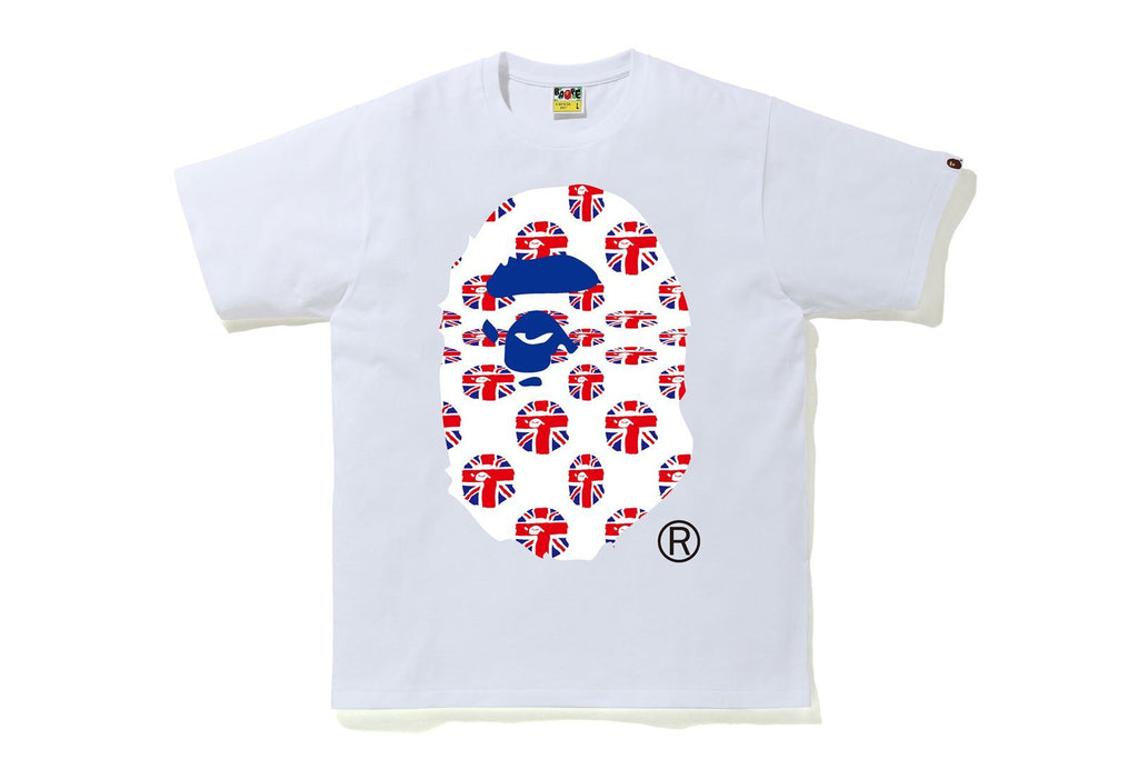 BAPE STOREÂ® LONDON UNION JACK TEE – uk.bape.com 