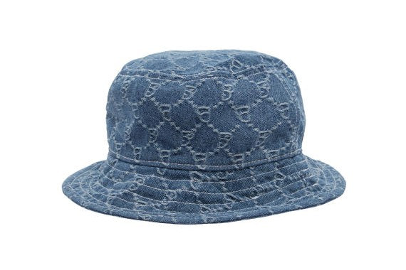 Monogram sales denim hat