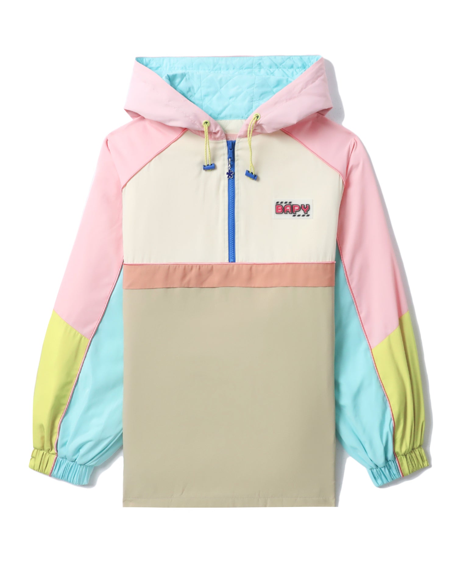 BAPY COLOR BLOCK HOODIE – uk.bape.com