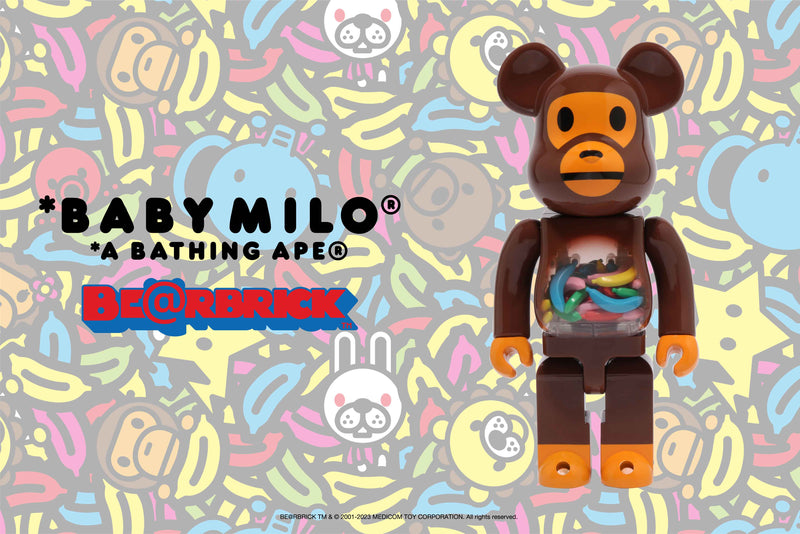 BABY MILO AND BANANA BE@RBRICK