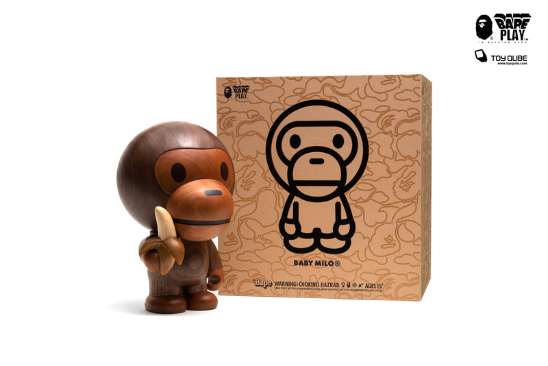 BAPE PLAY™ x TOYQUBE WOODEN BABY MILO®