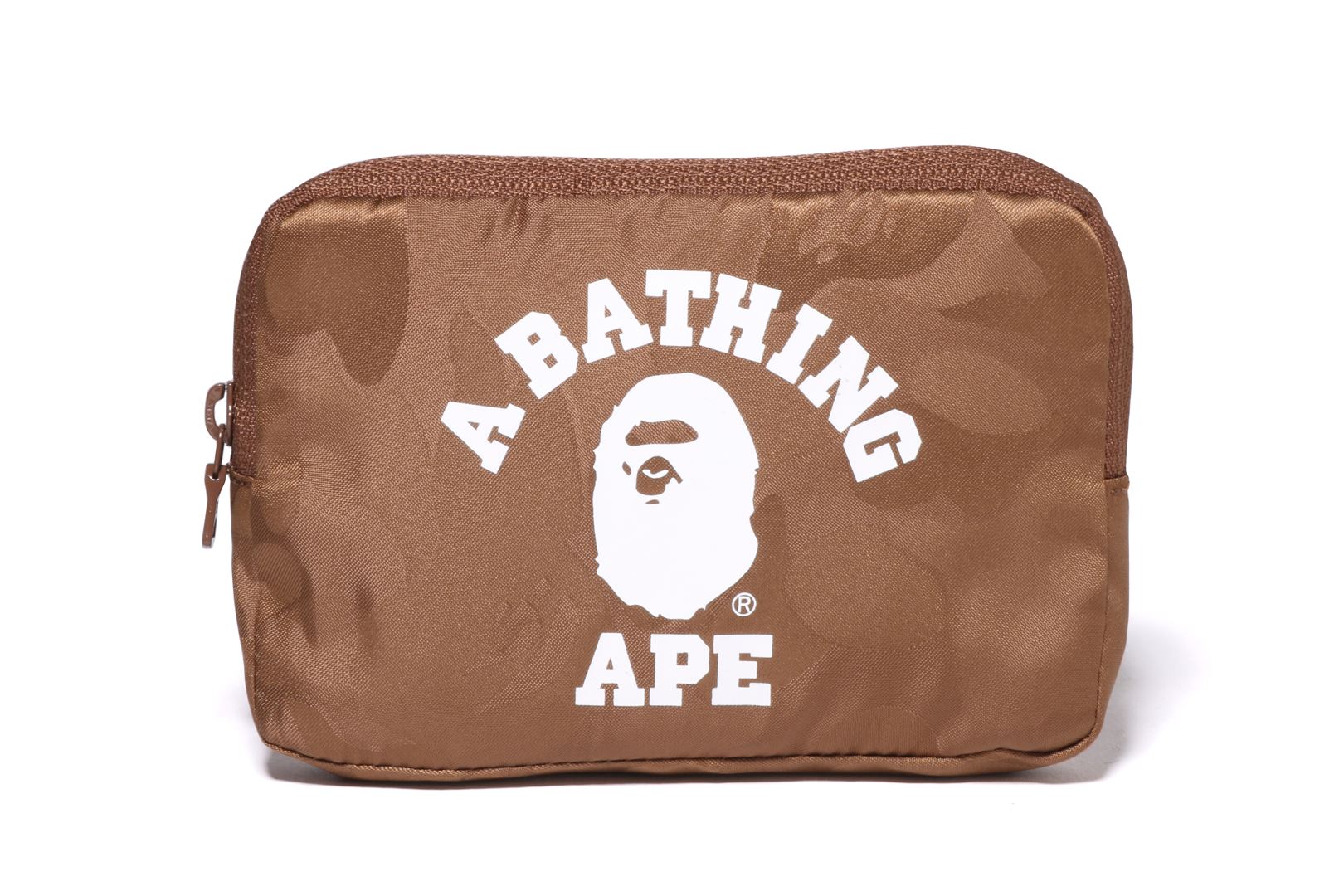 A BATHING APE® Abc Camo Polyester Jacquard Packable Tote Bag