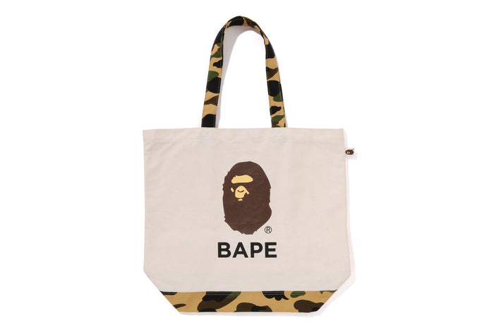 1ST CAMO APE HEAD TOTE BAG