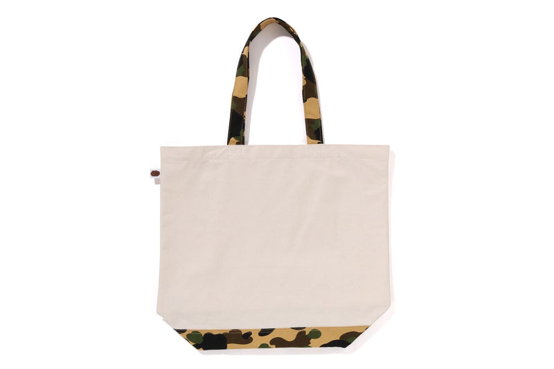 1ST CAMO APE HEAD TOTE BAG