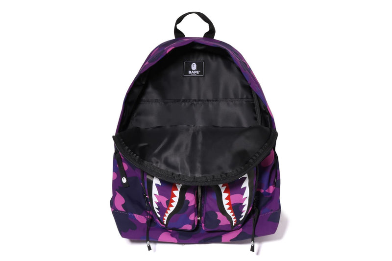 A BATHING APE® Color Camo Shark Daypack Bape official website