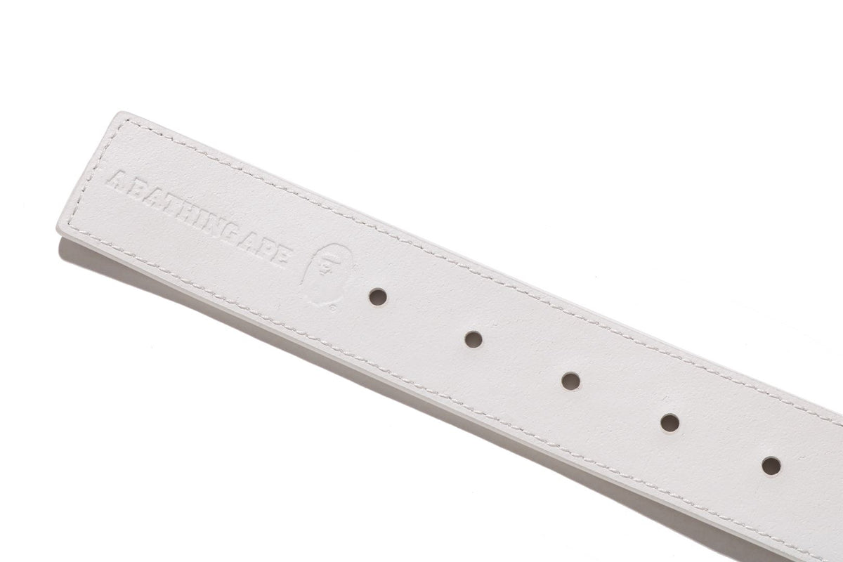 BAPE LOGO BELT W/ RHINESTONES