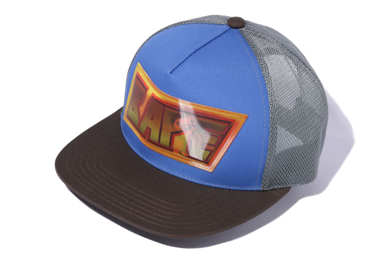 BAPE LENTICULAR EMBLEM MESH CAP