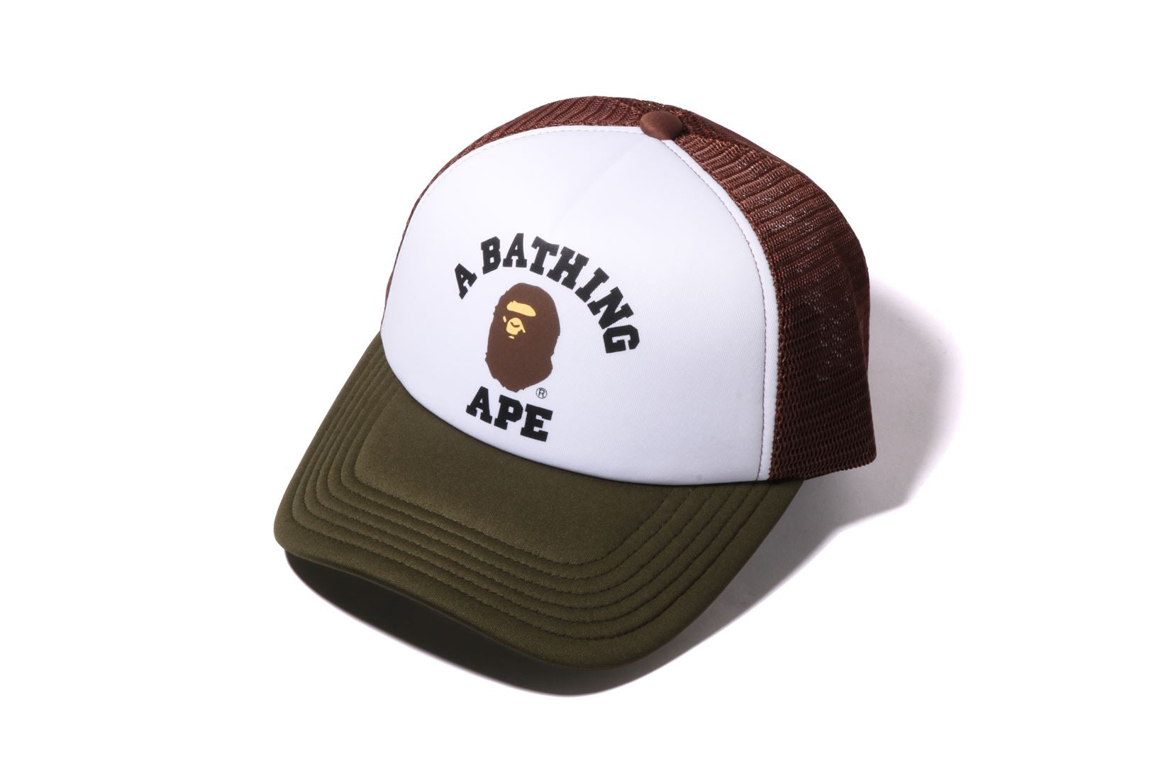 A BATHING APE® College Mesh Cap | Bape official website – uk.bape.com