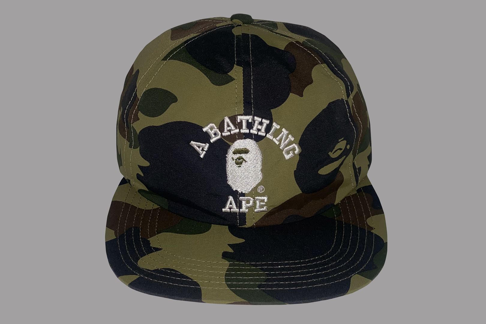 A BATHING APE® Gore-Tex Wind Stopper 1st Camo Panel Cap | Bape