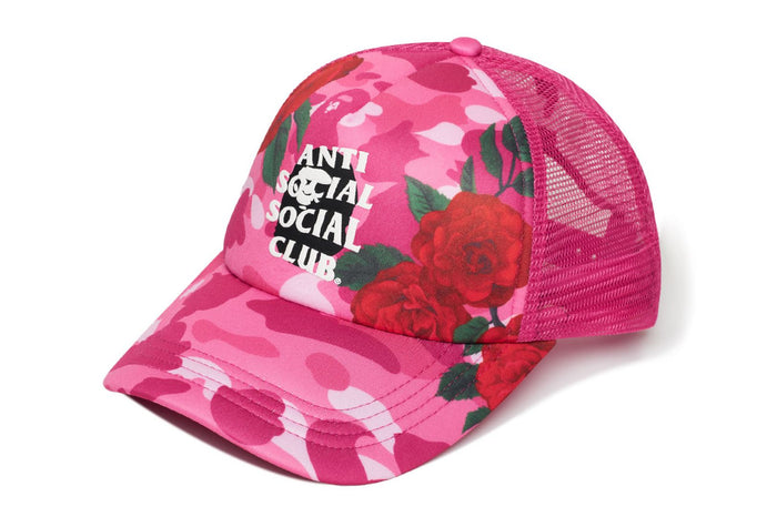 BAPE X ASSC MESH CAP