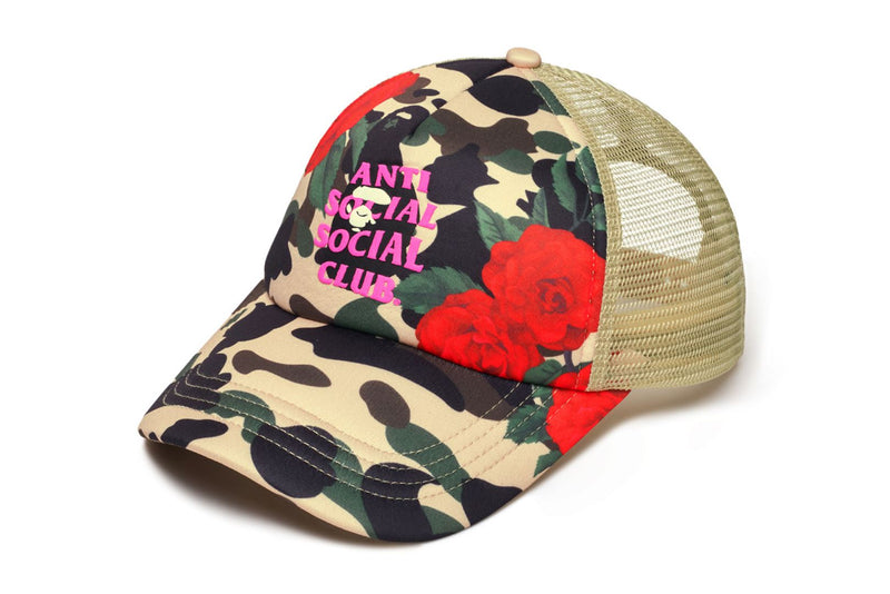 BAPE X ASSC MESH CAP