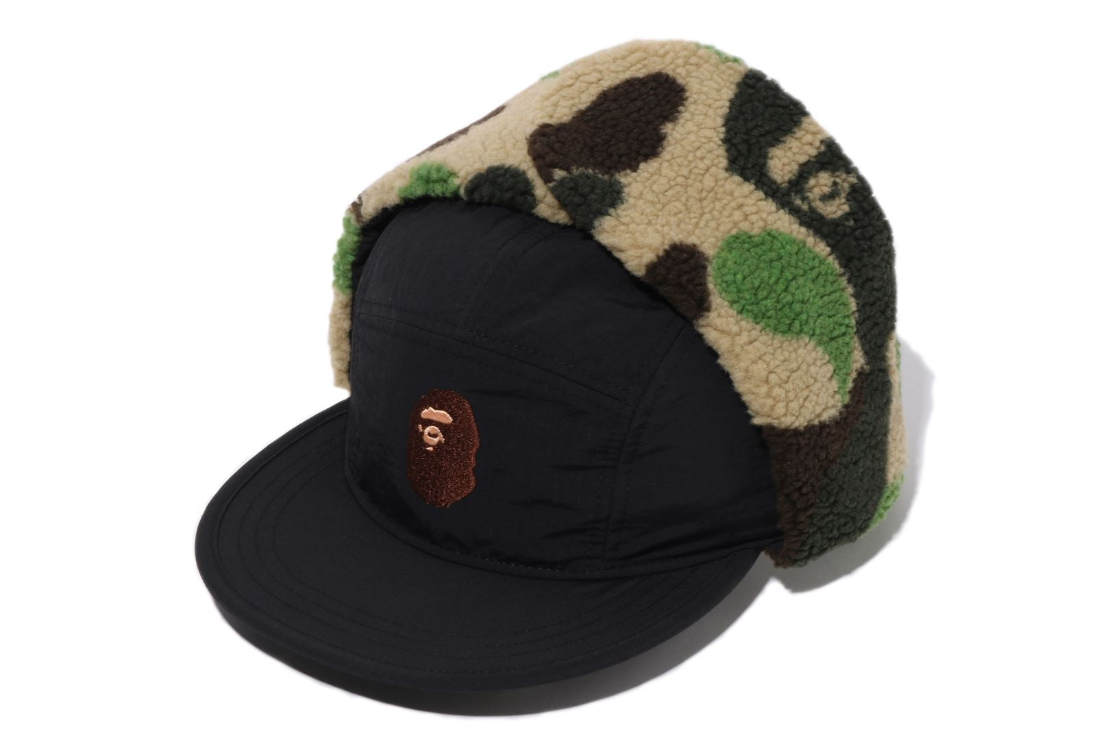 Bape newest shark 5 panel camo hat