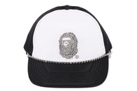 SWAROVSKI APE HEAD MESH CAP