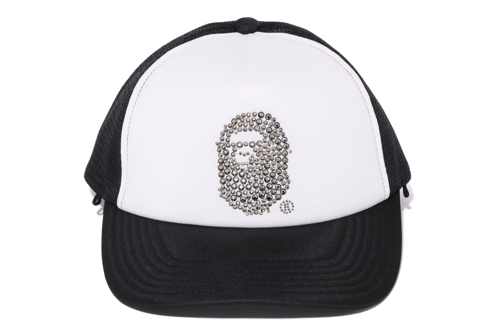 SWAROVSKI APE HEAD MESH CAP