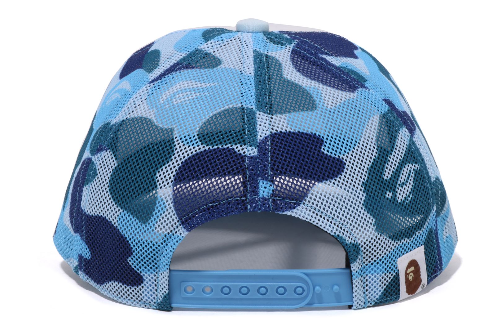 A BATHING APE® Abc Camo Nyc Logo Mesh Cap | Bape official website