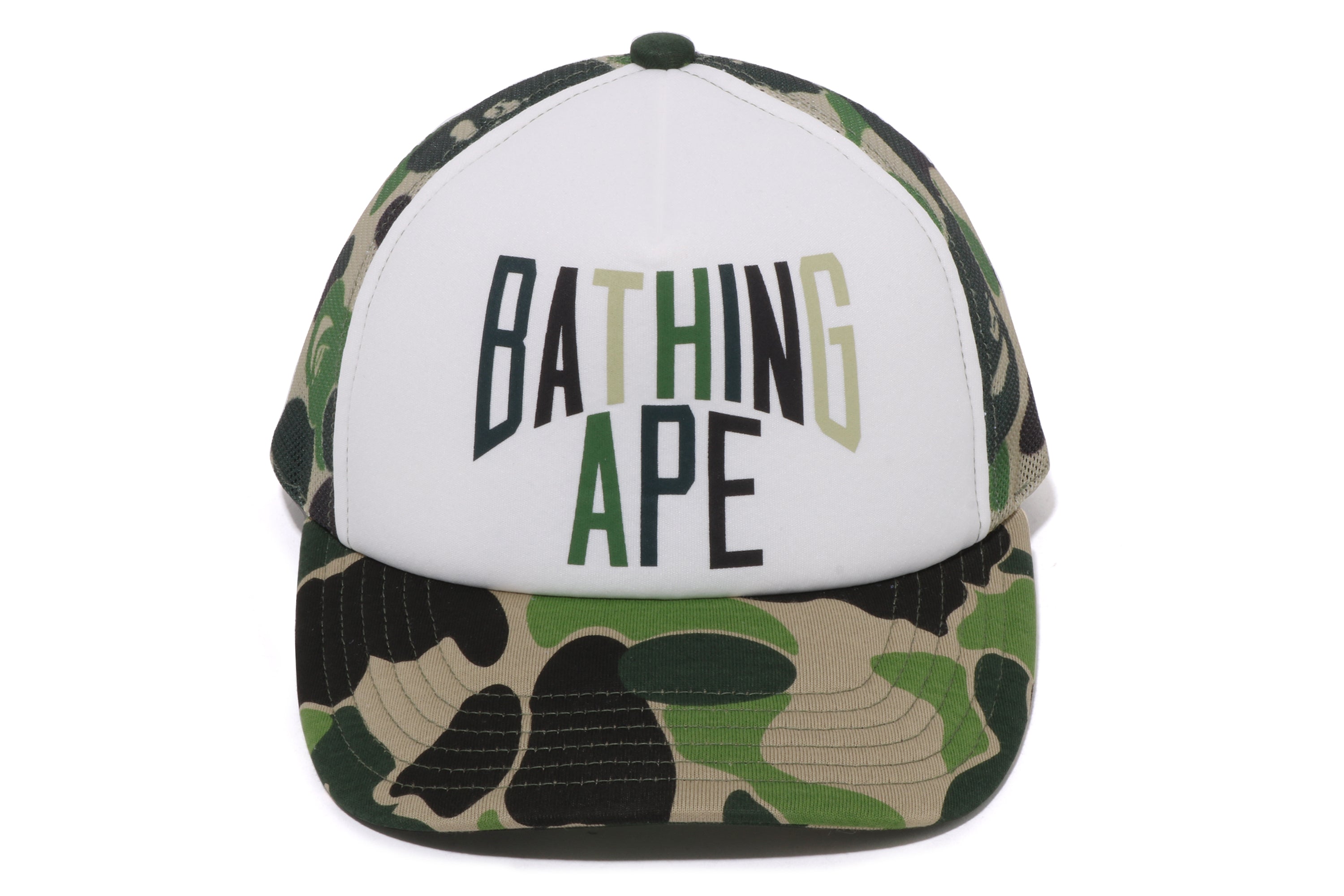 帽子 ABC CAMO NYC LOGO MESH CAP A BATHING APE® Abc Camo Nyc Logo Mesh Cap | Bape official website