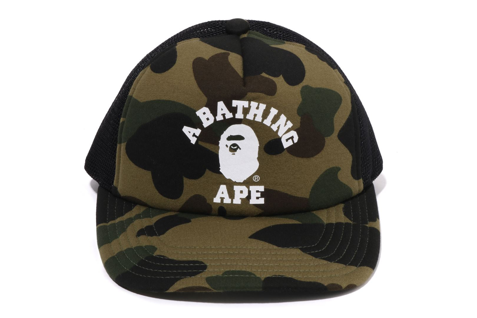 A BATHING APE® 1st Camo College Mesh Cap | Bape official website