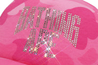 COLOR CAMO CRYSTAL BATHING APE LOGO MESH CAP