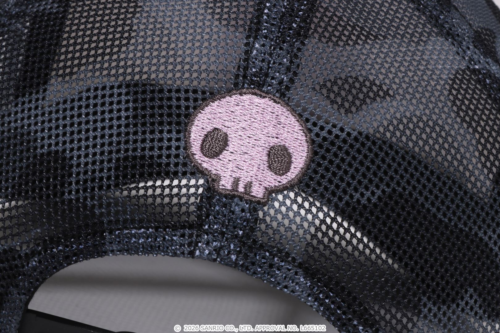 A BATHING APE® BAPE X Kuromi Abc Camo Mesh Cap | Bape official