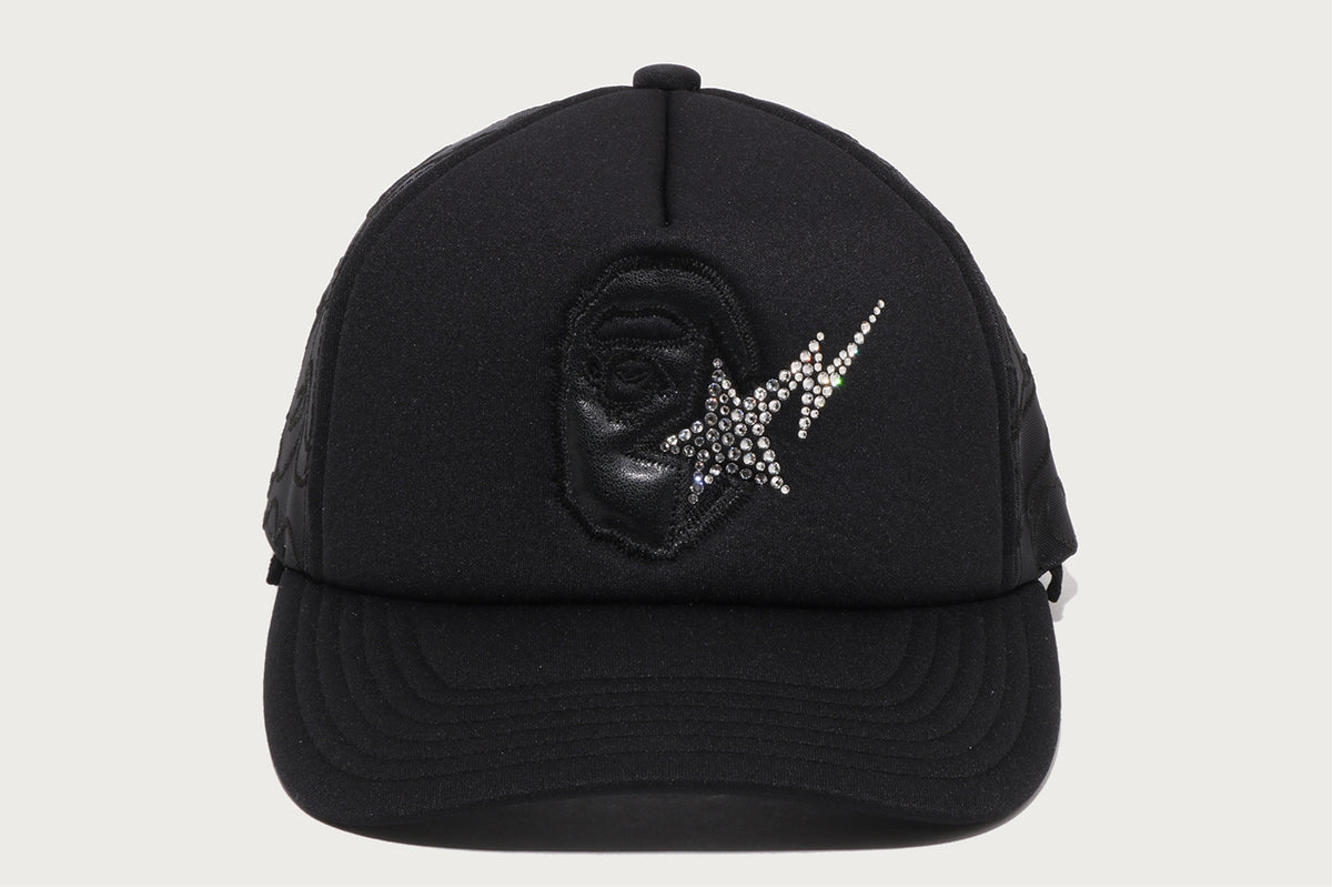 APE HEAD CRYSTAL  MESH CAP