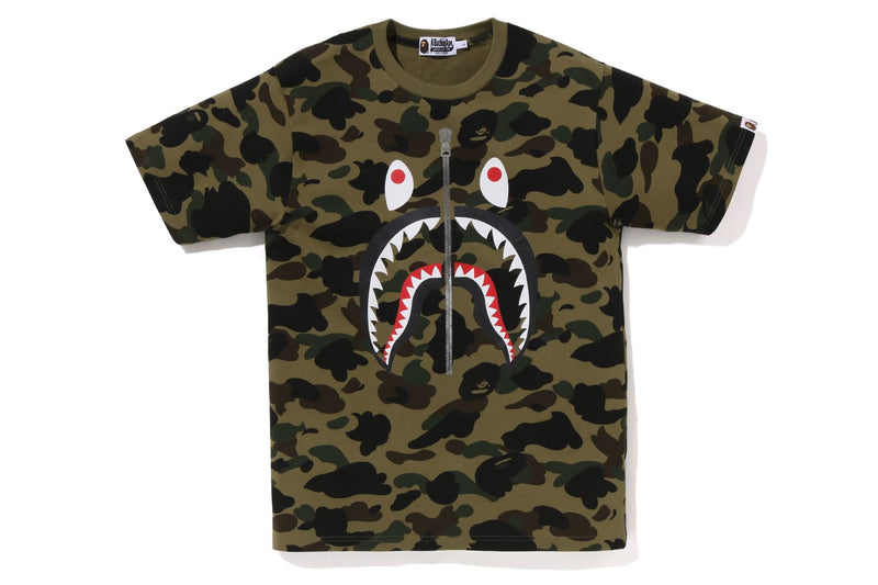 1ST CAMO SHARK TEE