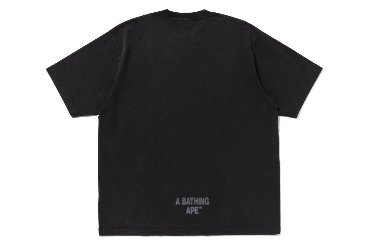 BLUR GRAPHIC GARMENT DYE OVERSIZED TEE