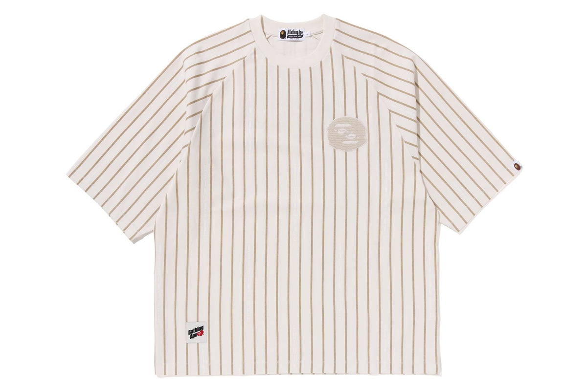 WORKER STRIPE RAGLAN SLEEVE TEE