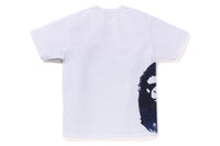 OVERPRINTED MULTI APE HEAD TEE