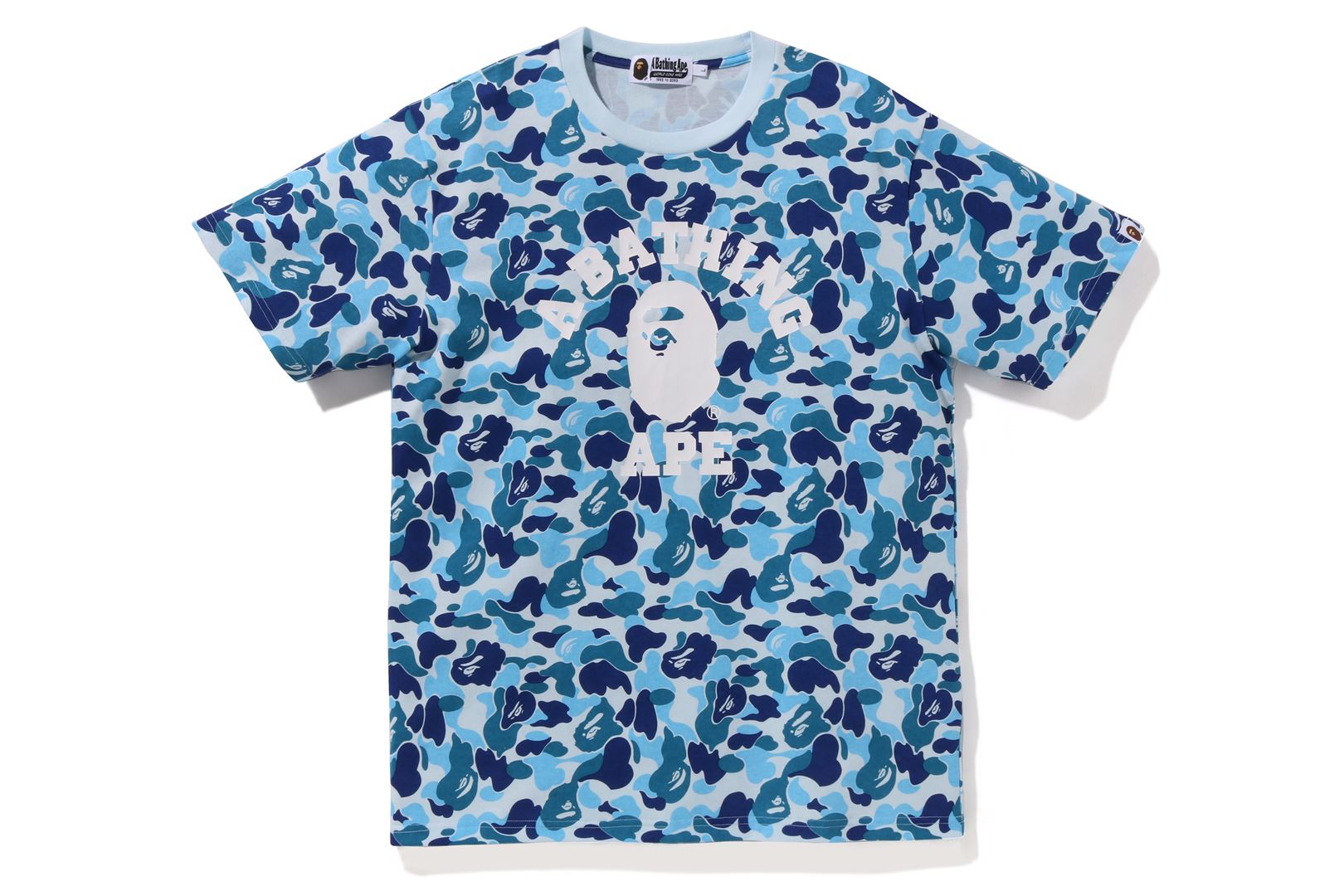 ABC CAMO COLLEGE TEE – uk.bape.com