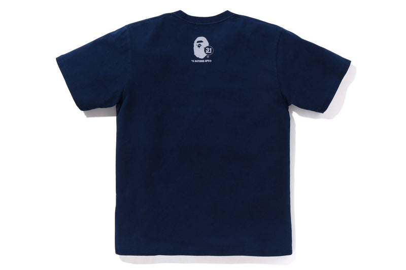 A BATHING APE 31ST ANNIV. APE HEAD TEE