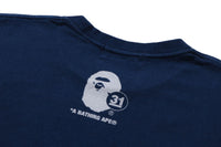 A BATHING APE 31ST ANNIV. APE HEAD TEE