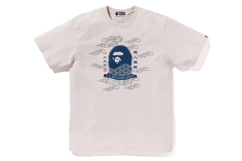 A BATHING APE 31ST ANNIV. APE HEAD TEE