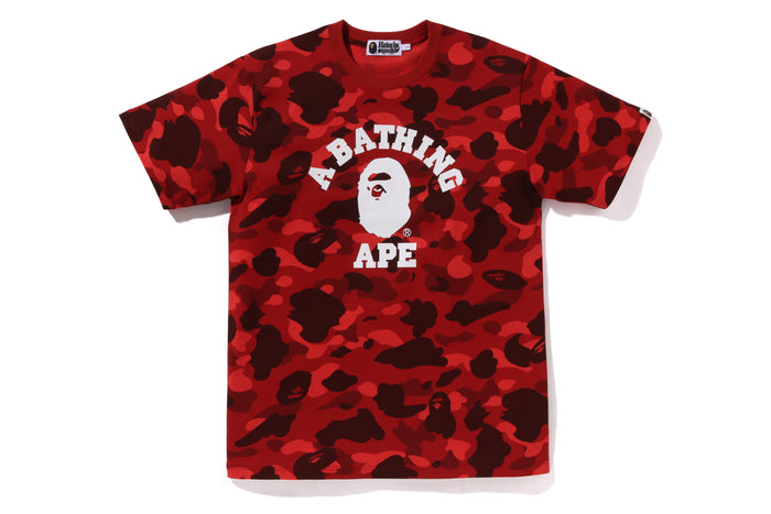 COLOR CAMO COLLEGE TEE