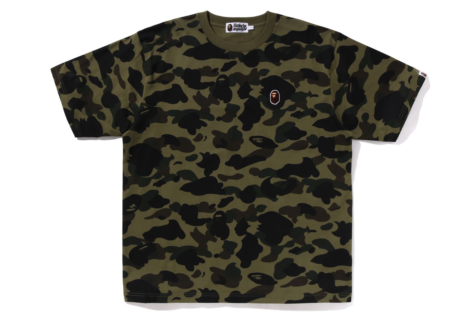 1ST CAMO ONE POINT TEE RELAXED FIT