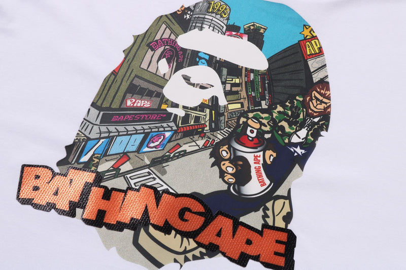 COMIC ART APE HEAD RELAXED FIT TEE