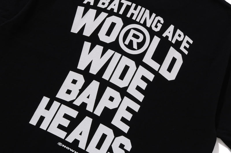 BAPE FLYER PATTERN PRINT TEE