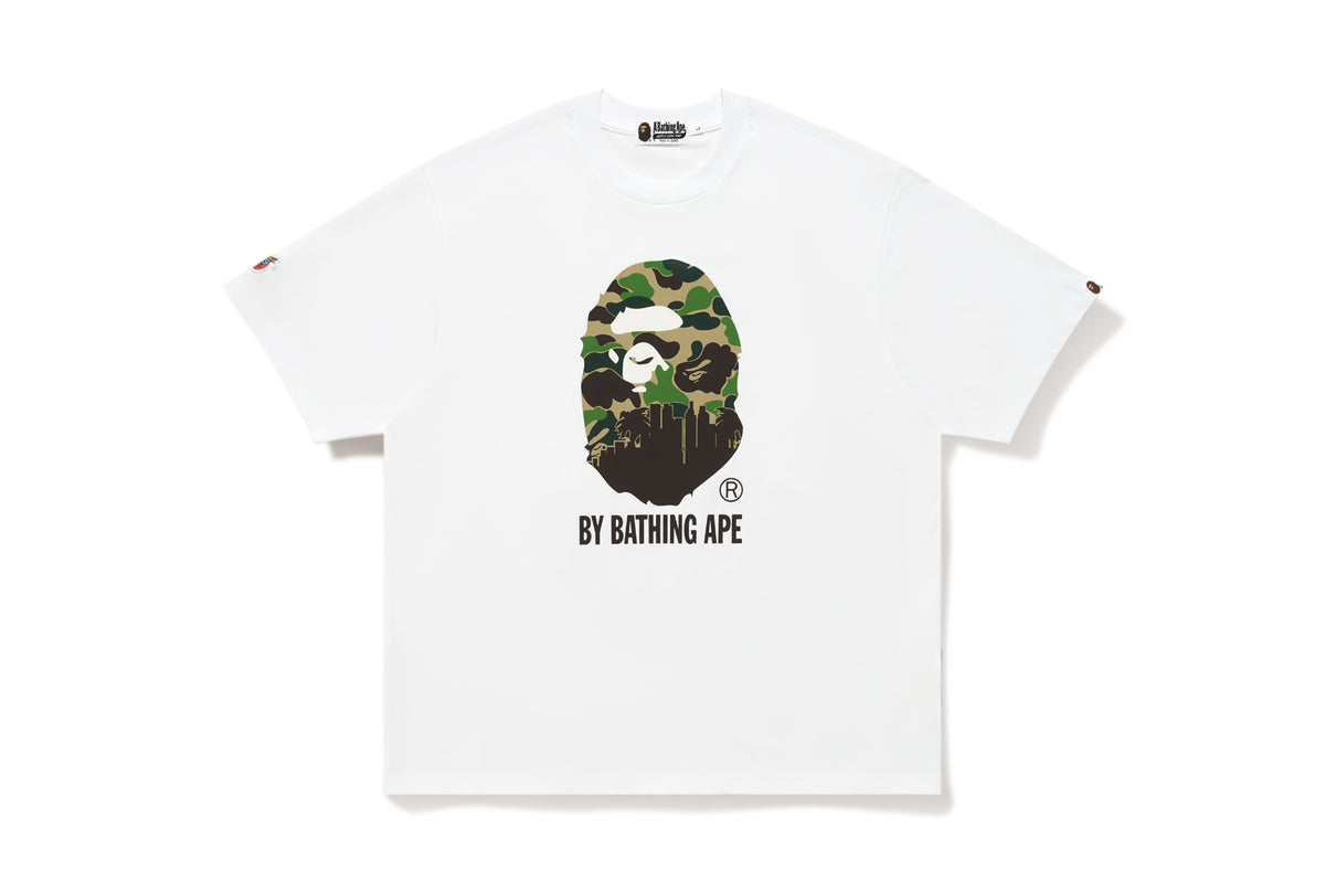 BAPE X JEFF HAMILTON - ABC CAMO BY BATHING APE MULTI LOGO RELAXED FIT TEE