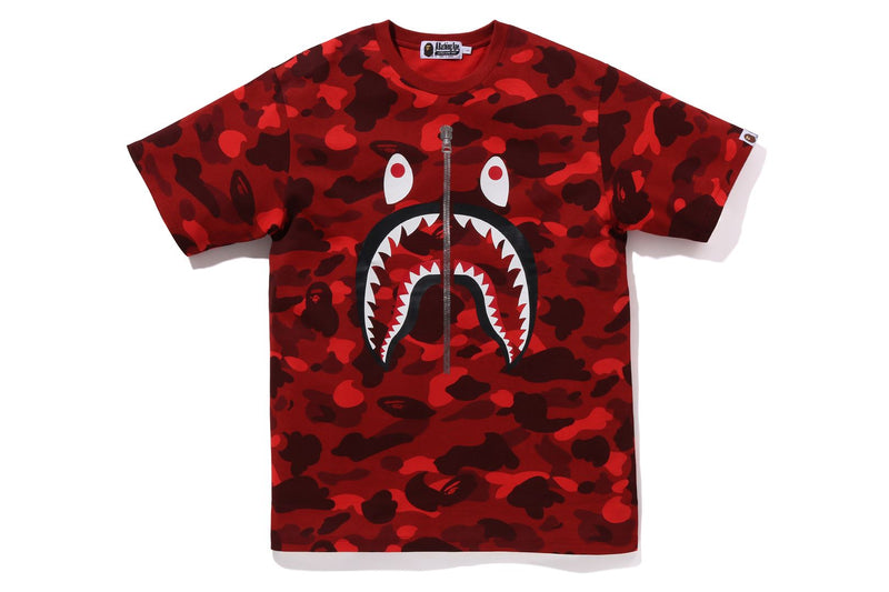 COLOR CAMO SHARK TEE