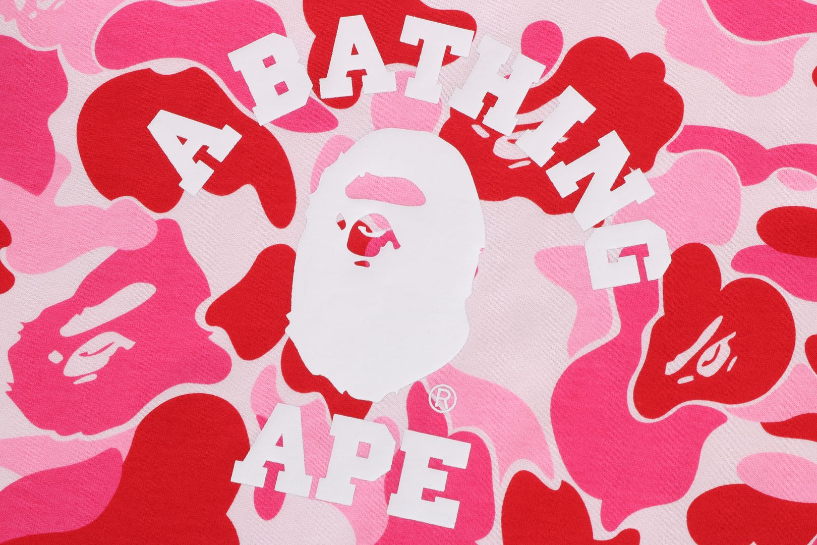 A BATHING APE® Abc Camo College Mini Tee | Bape official website