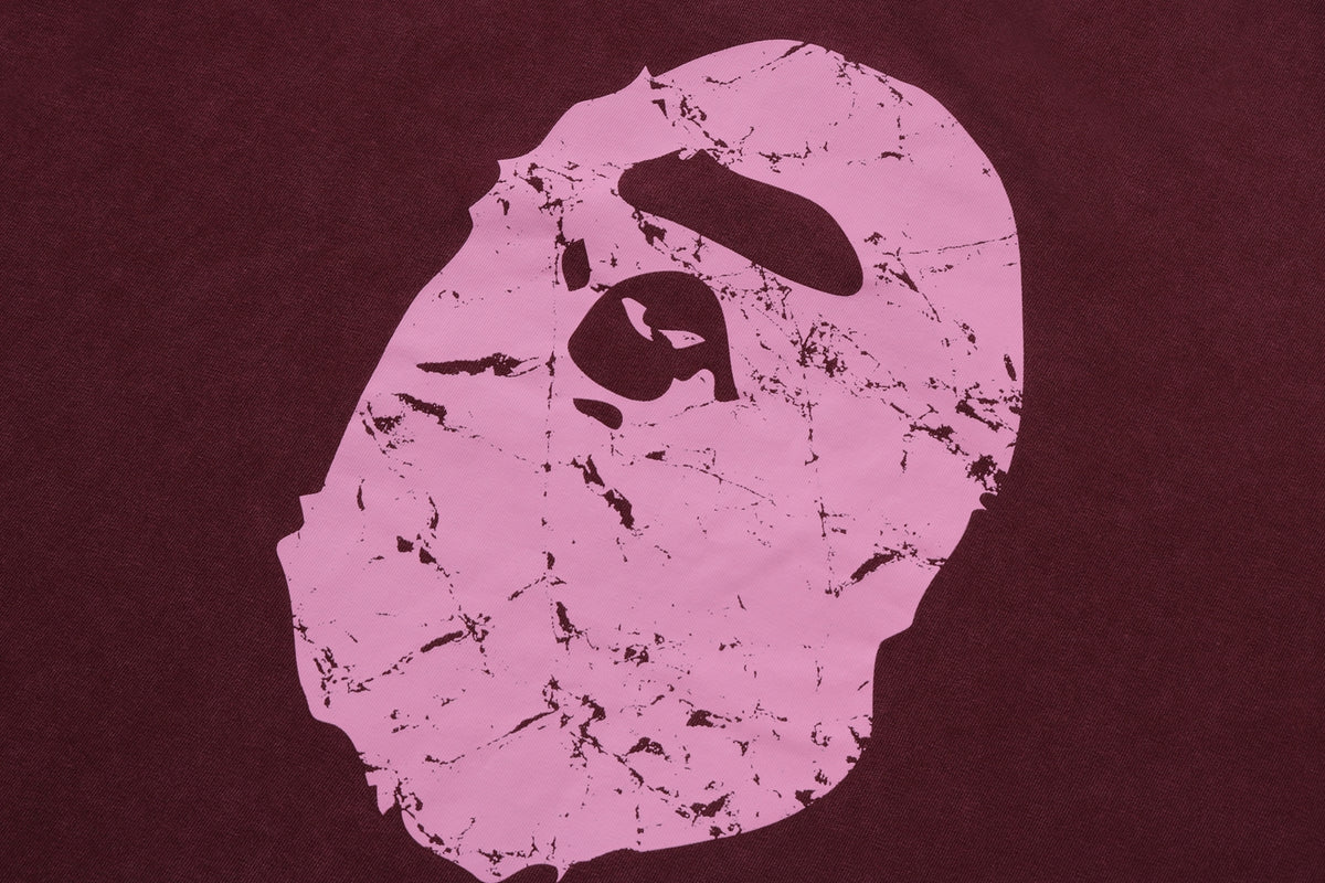 HEAVY WASHED APE HEAD RELAXED FIT TEE