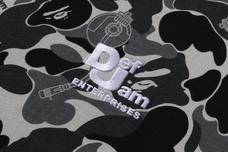 BAPE X DEF JAM CAMO RELAXED FIT TEE