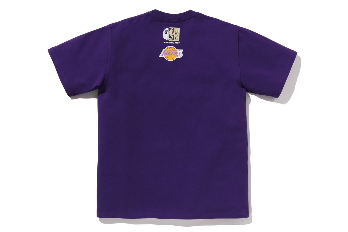 BAPE X M&N NBA - LOS ANGELES LAKERS TEE