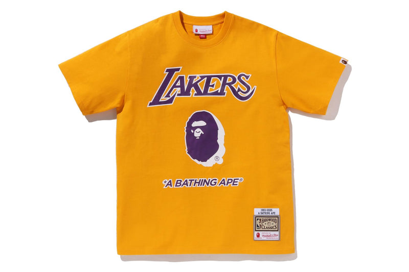 BAPE X M&N NBA - LOS ANGELES LAKERS TEE