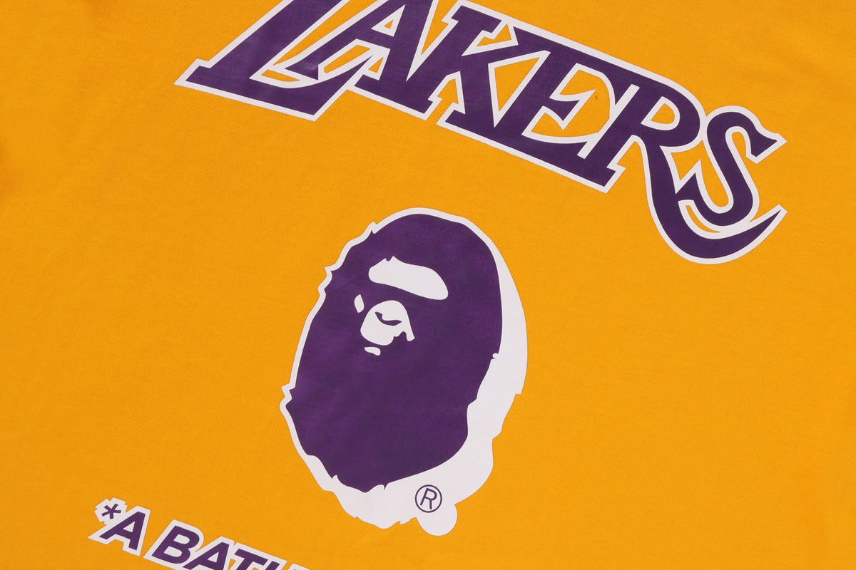 BAPE X M&N NBA - LOS ANGELES LAKERS TEE