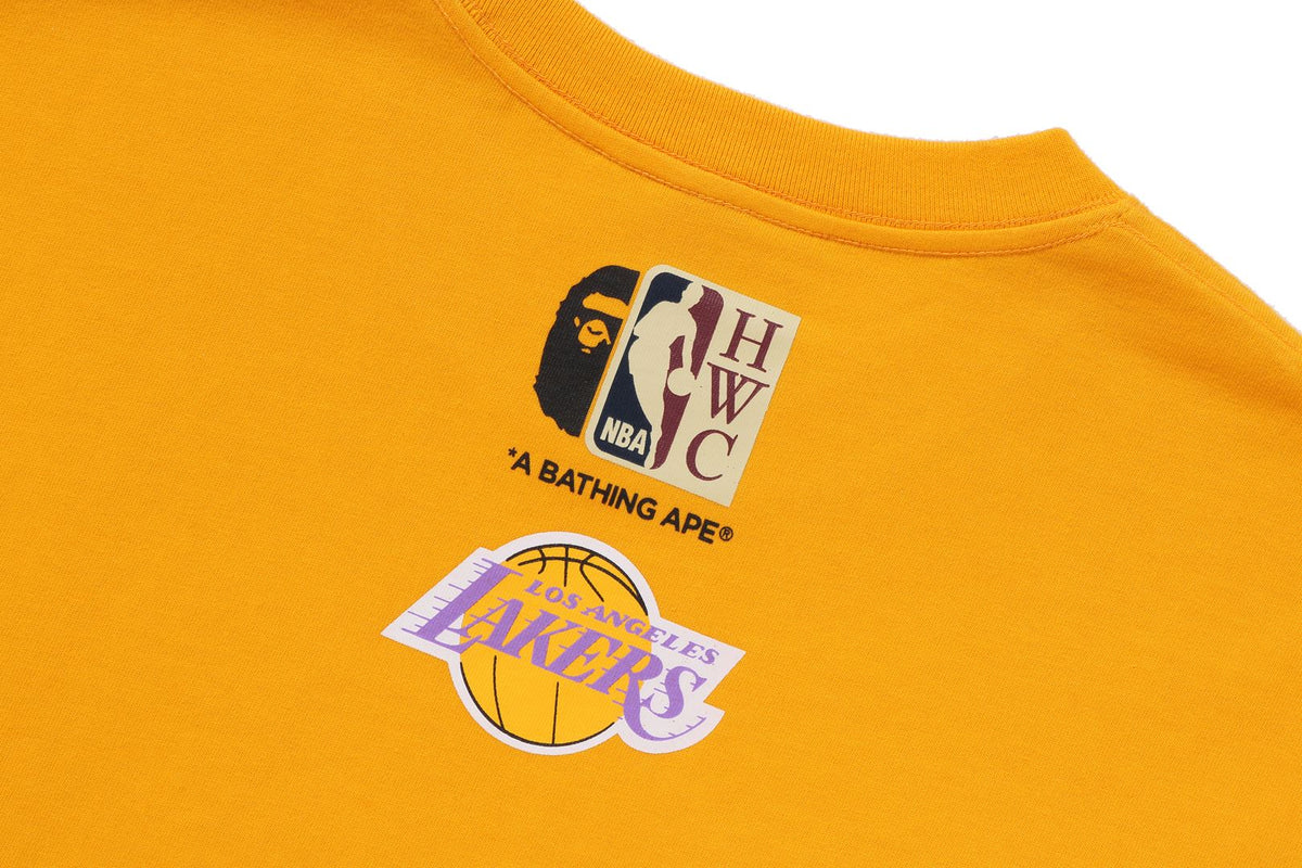 BAPE X M&N NBA - LOS ANGELES LAKERS TEE