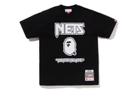 BAPE X M&N NBA - NEW JERSEY NETS TEE
