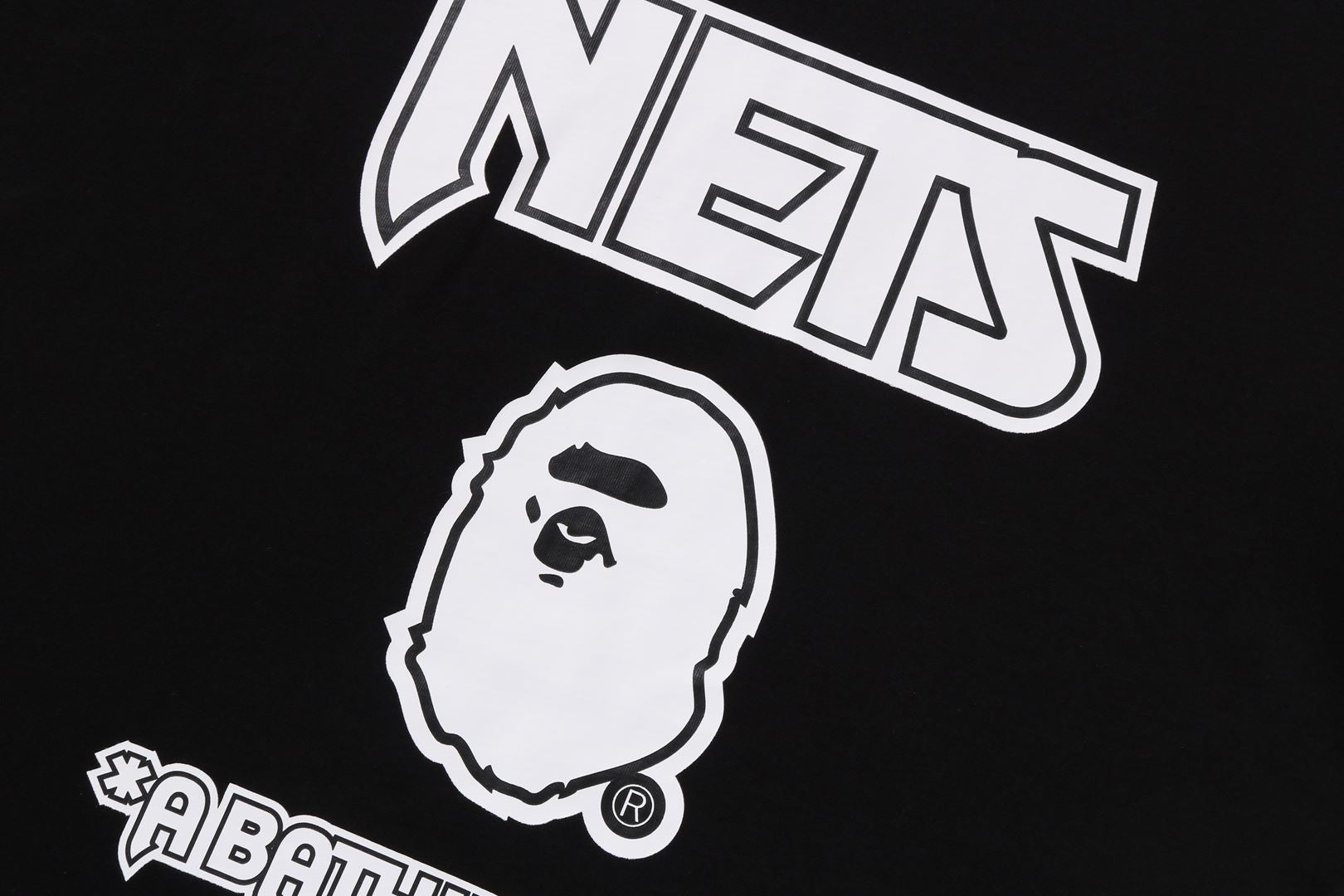 A BATHING APE® BAPE X M&N NBA - New Jersey Nets Tee | Bape