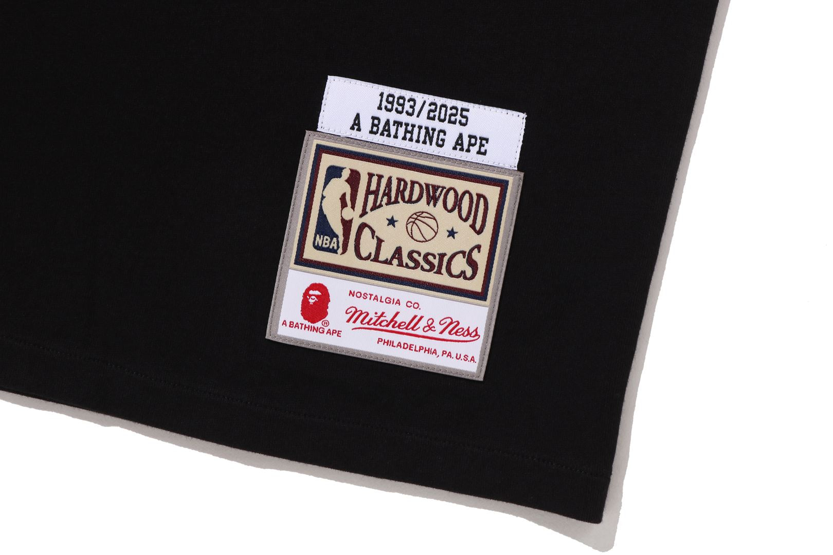 A BATHING APE® BAPE X M&N NBA - New Jersey Nets Tee | Bape
